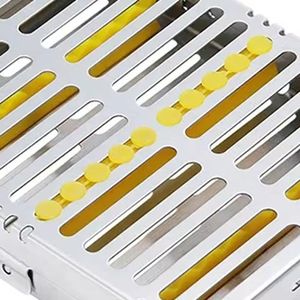 Caja de Instrumentos Quirúrgicos Dentales de Acero Inoxidable para Esterilización en Autoclave, Marca QASIDEN INSTRUMENTS - Product Image 2