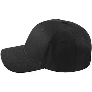 Casquette de baseball unisexe personnalisée à 5 panneaux en polyester/coton, logo brodé 3D vieilli, casquette snapback de luxe réglable - Product Image 3