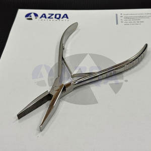 Pinza Profesional para Extensiones de Cabello, Herramienta de Engarzado de Anillos Micro y Nano de Acero Inoxidable para Uso en Salón - Product Image 4