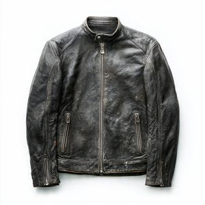 เสื้อแจ็คเก็ตหนังคุณภาพสูง พรีเมียม เท่ห์ และมีระดับ สำหรับใส่ลำลอง - Product Image 3
