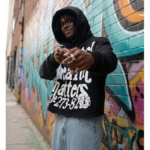 Sweat-shirts graphiques, sweat-shirt oversize Y2K Mental Health Matters pour hommes, sweat-shirt court unisexe - Product Image 3