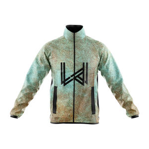 Veste coupe-vent à col roulé personnalisée, écologique, 100% nylon, séchage rapide, imperméable, coupe-vent, respirante, pour le printemps - Product Image 5