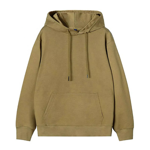 Sweat-shirts à capuche vierges pour homme, de haute qualité, style streetwear automne, en coton à séchage rapide, vente en gros, personnalisables - Product Image 5