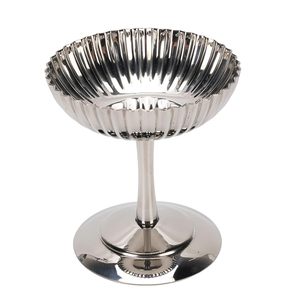 Tazón de Acero Inoxidable con Base, Copa para Servir Helado, Postre, Sundae, Multiusos, de Metal, para Helado, Ensalada, Bocadillos - Product Image 6