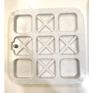 Couvercle de regard en PRF haute performance, dimensions extérieures 12 x 12, dimensions intérieures 10 x 10, construction légère, à bon prix - Product Image 6