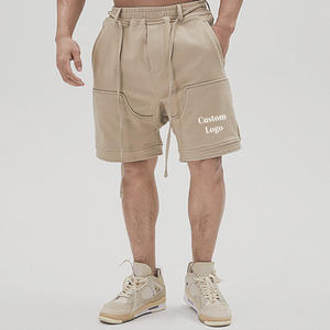 Pantalones Cortos Deportivos para Hombre, con Logotipo Personalizado, Estilo Urbano, Cintura Elástica, 100% Algodón, Transpirables, para Baloncesto - Product Image 4