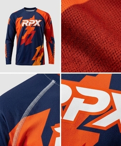 Maillot de cyclisme personnalisé, coupe-vent, séchage rapide, respirant, en polyester, grande taille, pour motocross - Product Image 5