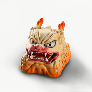 คีย์แคปอนิเมะลึกลับ, คีย์แคปงานฝีมือแบบกำหนดเอง, คีย์แคปอนิเมะน่ารัก, คีย์แคปสีเขียว, ชุดคีย์แคป, คีย์แคปเรซิ่น - Product Image 1