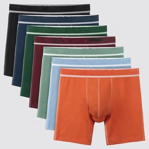 Ropa Interior Masculina de Algodón y Poliéster, Calzoncillos Boxer Suaves y Cómodos, Ecológicos, Proveedor OEM, Venta al Por Mayor, Mejor Vendedor - Product Image 1