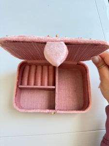 Pink Beaded Embroidered <b>box</b> <b>Earrings</b> Necklace Set beaded <b>Box</b> with Custom Velvet Ring Trinket <b>Earring</b> <b>Box</b> Packaging - Product Image 2