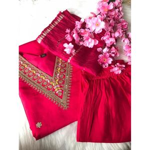 ผ้าไหมปักลายพื้นด้านล่างสุดหรูดูปองต้าแรนี - Product Image 2