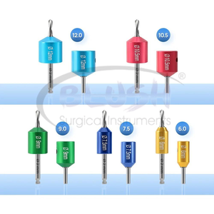 Kit de Posicionamiento de Implantes y Guía Manual para Taladro Dental, 5 Taladros, 5 Espaciadores, 1 Soporte, Herramientas de Cirugía de Implantes de Blush Surgical - Product Image 4