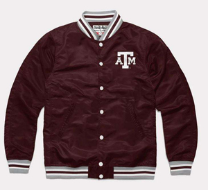 Blouson Bomber Homme High Street Swac FCS en Toile Imperméable Réversible Col Montant Hiver Style Universitaire NCAA - Product Image 5