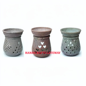 Diffuseur d'huiles essentielles en pierre ollaire pour la maison, décoration artisanale de table, parfum liquide, meilleure vente en ligne, pour grossistes. - Product Image 1