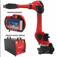 Bras robotisé industriel à six axes PARMO BRTIRUS1820A, capacité de 20 kg, garantie d'un an, moteur 6,2 KVA, machine de moulage par injection