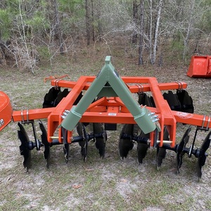 Wholesale Diesel Engine 4ft 3 Point Offset Disc Harrow Farm Tractor <b>Cultivator</b> with Gear & Bearing Components - Product Image 1