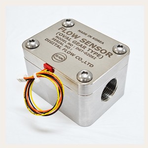 Débitmètre numérique 316L DGT-020SI, capteur de débit à engrenages ovales, acier inoxydable 316L, filetage interne PT 3/4 - Product Image 5