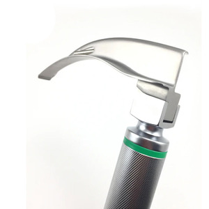 Laryngoscopes manuels réutilisables à fibre optique Odontomed 2011 ODM-25-02F, 10 lames Macintosh Miller, 2 poignées, instruments en acier inoxydable - Product Image 1