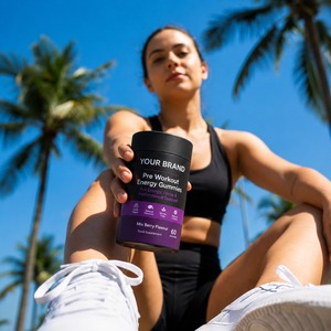 Gomitas Energéticas Pre-Entrenamiento de Marca Privada OEM para Mejorar el Rendimiento y Apoyar el Entrenamiento - Product Image 5