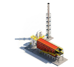 Planta de Energía a partir de Residuos Sólidos Urbanos (RESU), incinerador WTE, residuos urbanos sólidos, comerciales, industriales y RDF, utilizando leche de cal 250TPD - Product Image 1