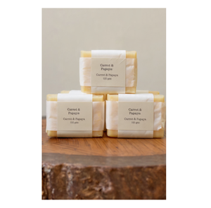 Savon Solide Artisanal de Luxe Éclaircissant Naturel pour la Peau à la Papaye – Vente en Gros - Product Image 1