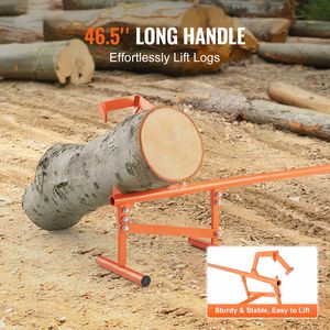 Sollevatore per Tronchi in Acciaio Resistente da 46,5 Pollici con Gancio Cantilever e Rullo Regolabile - Timberjack Logs Ups - Product Image 2