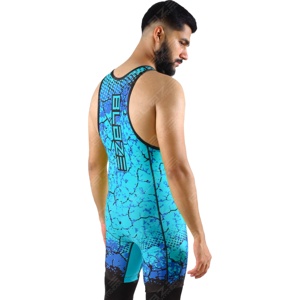 Blaze Fight Wear 2025 Custom <b>Men's</b> Wrestling <b>Singlets</b> All Sublimation Stretch International <b>Singlets</b> - Product Image 5