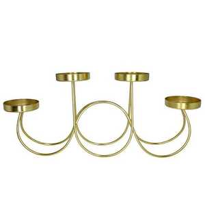 Candelabro de Metal Moderno y Lujoso, Elegante Portavelas Decorativo para Bodas, Eventos, Festivales, Navidad, Pascua, Fiestas, al Mejor Precio - Product Image 3
