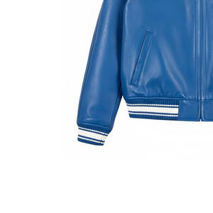 Chaqueta de Cuero para Hombre al Mejor Precio, Chaqueta de Invierno Premium, Cuero Genuino, Resistente al Viento e Impermeable, Teñido Liso, Todas las Tallas Disponibles - Product Image 6