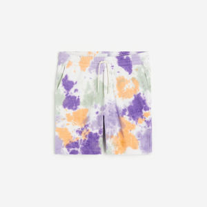 Shorts de sport en molleton de coton pour homme avec logo personnalisé, taille élastique, couleur unie, séchage rapide, respirant, imperméable, décontracté, pour l'entraînement, la course à pied et la gym - Product Image 1