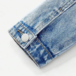 Premium Kids <b>Jeans</b> Jacket For Kids <b>Soft</b> Stylish Design Perfect For Outdoor Activities And Daily Wear - Product Image 5