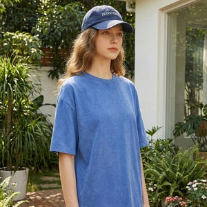 Débardeur personnalisé sexy pour femme, col rond, coupe ajustée, grammage lourd, effet vieilli, style streetwear Y2K, 100% coton écologique - Product Image 2