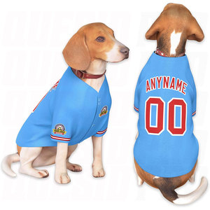 Dog Shirt Mesh Breathable Summer Basketball Jersey Pet Outfit World Team Cup Dog Printed Quick Dry Teddy <b>Cat</b> Pet <b>Clothes</b> - Product Image 1