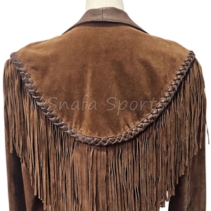 New Style Women's Western Jacket Best Arrival Women Fashion Leather Jackets for Winter Clothing Full Sleeve Cowgirl Jackets - Product Image 4
