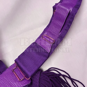 High Quality Uniform Sash <b>Belts</b> With Tassels With Smooth Finish And Comfortable Wear Uniform Sashes For Formal Occasions - Product Image 3