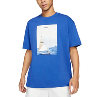 T-shirt imprimé pour homme, design moderne, vêtements de style de vie de haute qualité avec logo personnalisé, fabrication directe d'usine