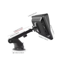 Dispositivo de Navegación Portátil de 7 Pulgadas, Monitor de Escritorio para Automóvil, Pantalla CarPlay, Teléfono Móvil, Android Auto, Música, FM, Reproductor MP5 para Automóvil