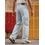 Jean large pour homme, moderne, tendance urbaine, abordable, de qualité supérieure, écologique, taille mi-haute, déchiré, le mieux noté - Product Image 3