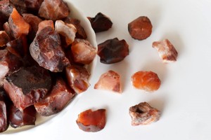 Natural Healing Decoration Carnelian <b>Raw</b> Rough Rocks Crushed Bulk <b>Crystal</b> Chunks Carved Antique Imitation Stone Gravel USA - Product Image 2