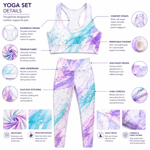 Conjunto de Yoga Sublimado, Suave y Agradable al Tacto, Diseño Personalizado, Sencillamente Magnífico - Product Image 5