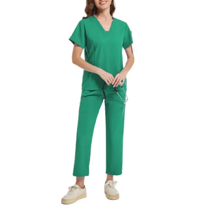 Uniformes Médicos de Hospital Personalizados 2026, 100% Algodón Tejido, Transpirables y Cómodos para Doctores y Enfermeras - Product Image 6
