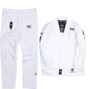 Kimono de BJJ Brasileño de Primera Calidad, Conjunto de Uniforme de Artes Marciales Shoyorol Batch #   60 V2 Blanco 100% Algodón 440g Transpirable y Holgado - Product Image 6