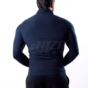 Men <b>Track</b> <b>Jacket</b> Manufacturer Custom Team Sportswear Full Zip Training <b>Jacket</b> Lightweight Fabric Stitching Activewear - Product Image 3