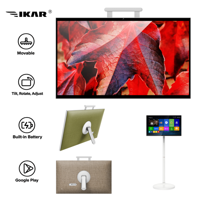 24 Inch Smart Screen Versatile 4+64GB / 6+128GB / 8+128GB Tablets IPS Display Android 13 OS Smart Standing Tablet with Home