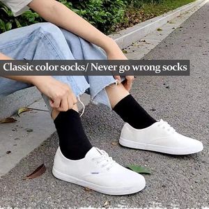 8 paires de chaussettes fines en coton sans couture pour femmes, chaussettes hautes à la cheville, chaussettes de sport douces pour le yoga, en couleurs bonbons - Style décontracté - Product Image 6