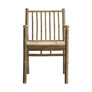 Wholesale Bamboo Dining Chair with Armrest Scandinavian Design Natural Frame Indoor Outdoor Furniture OEM ODM Made in Vietnam - Product Image 4