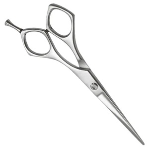 Ciseaux de coiffure professionnels en acier inoxydable 6CR13, pointe acérée, manche long, pour droitiers, ciseaux de coupe de cheveux en plastique - Product Image 1