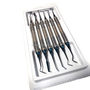 Espátula para Resina Compuesta Dental con Cabeza Recubierta de Titanio, Juego de Rellenadores de Resina con Mango Grueso, Kit de Restauración, Instrumento Dental - Product Image 2