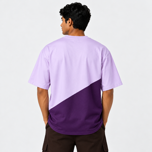 T-shirt pour homme de qualité supérieure, nouveau modèle, tissu tissé en polyester/coton écologique, imprimé tie-dye, design vierge, t-shirt personnalisé pour homme - Product Image 2