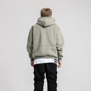 Sudadera con Capucha Extra Grande de Diseño Personalizado de Alta Calidad para Hombre, Sudadera Informal de Manga Larga, Sudadera Lisa con Capucha - Product Image 3